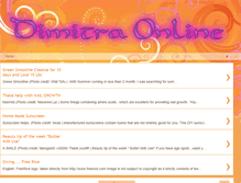 Tablet Screenshot of dimitra-online.com